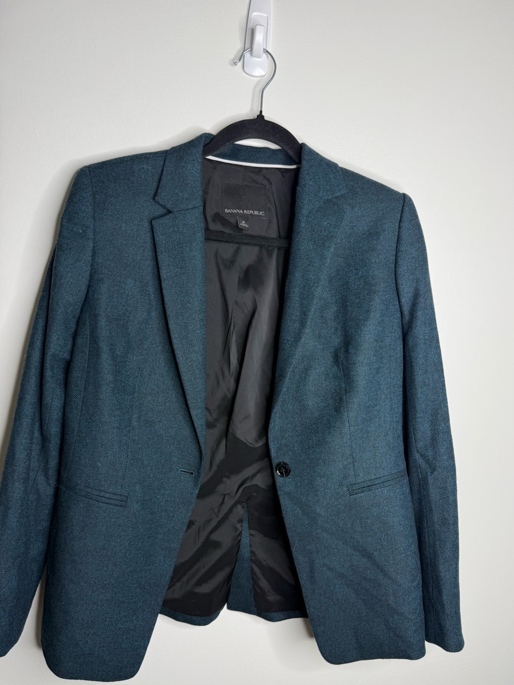 Banana Republic Teal Single-Button Women's Blazer size 6